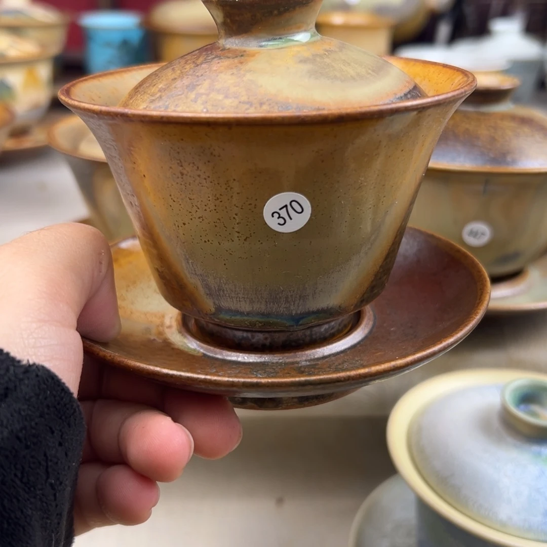 杯纯手工柴烧主人杯微瑕