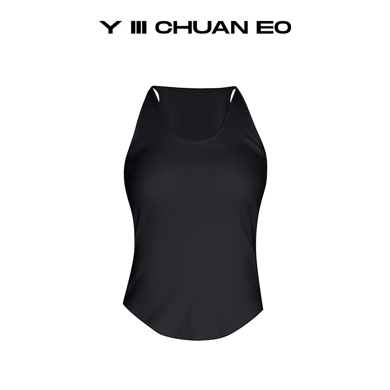 【茉舍】Y III CHUAN EO 一川新款纯色吊带工字背心 Y75105A596-429