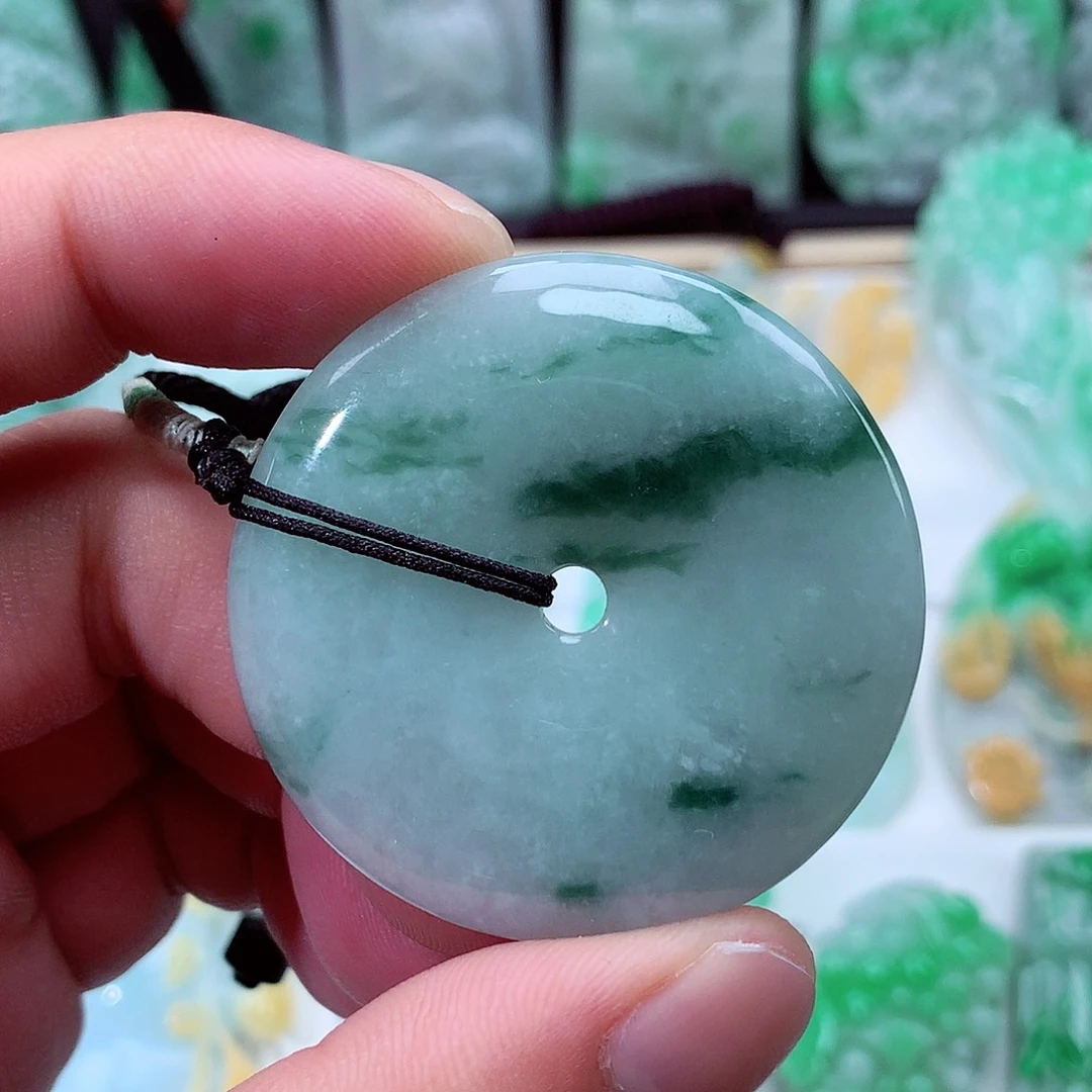翡翠未镶嵌颈饰翡翠吊坠
