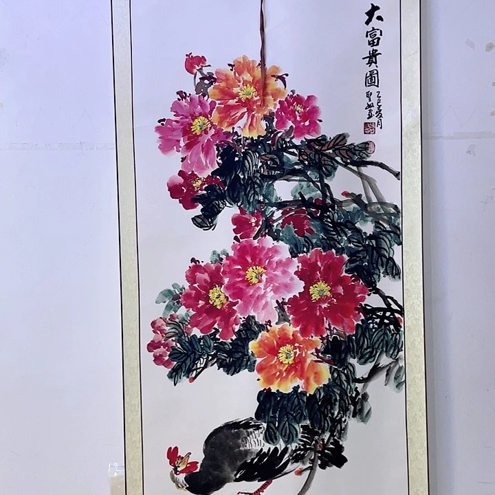国画张圣敏先生纯手绘作品