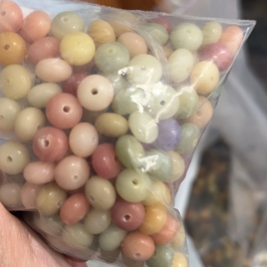 【闪购商品】白玉菩提吊坠a*oz9 150颗算盘瑕疵不售后