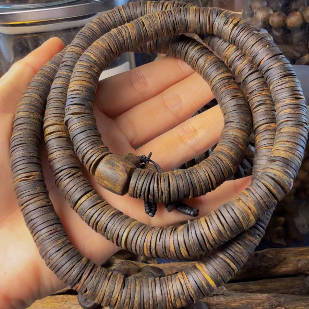 手串沉香沉水片珠1:0-73g