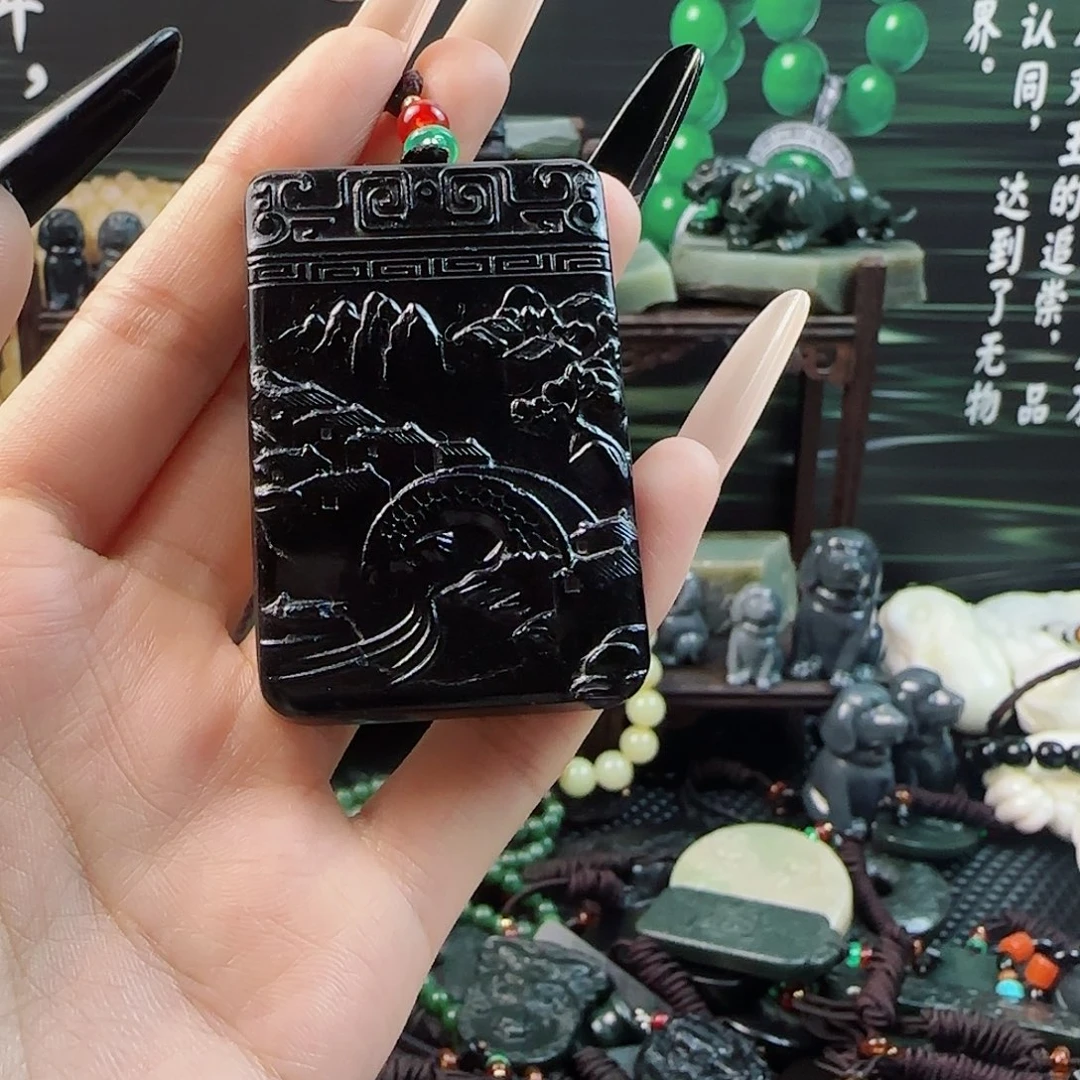 未镶嵌和田玉笔搁