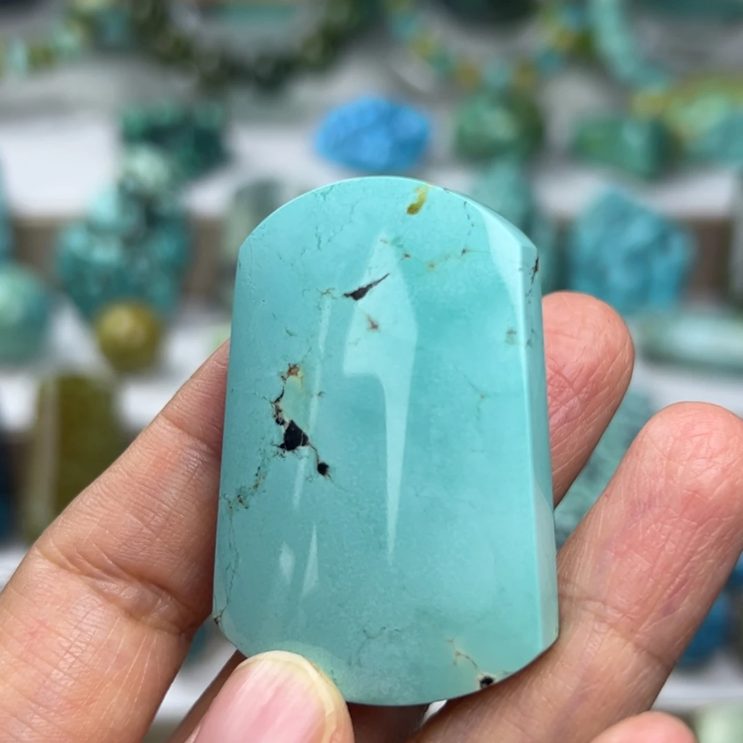 绿松石未镶嵌天然原矿绿松石