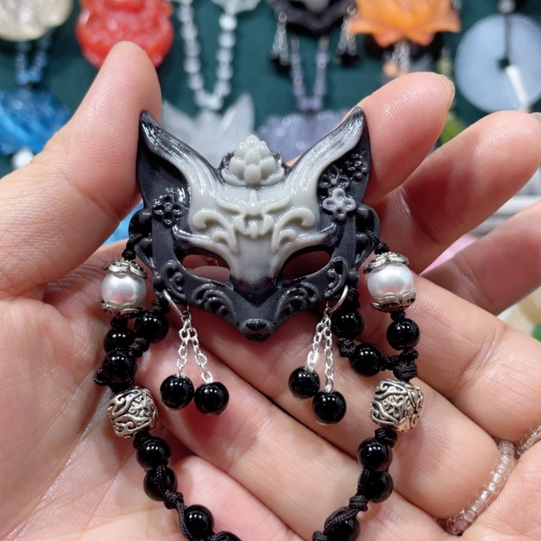 【闪购商品】未镶嵌岫玉颈饰54手牌