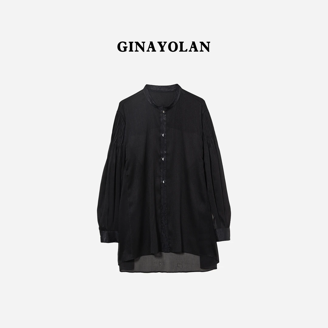 GINAYOLAN/瑾颜 | 原创设计春夏新品休闲时尚衬衫