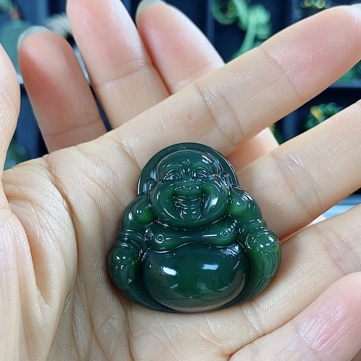 和田玉未镶嵌吊坠(不含链)