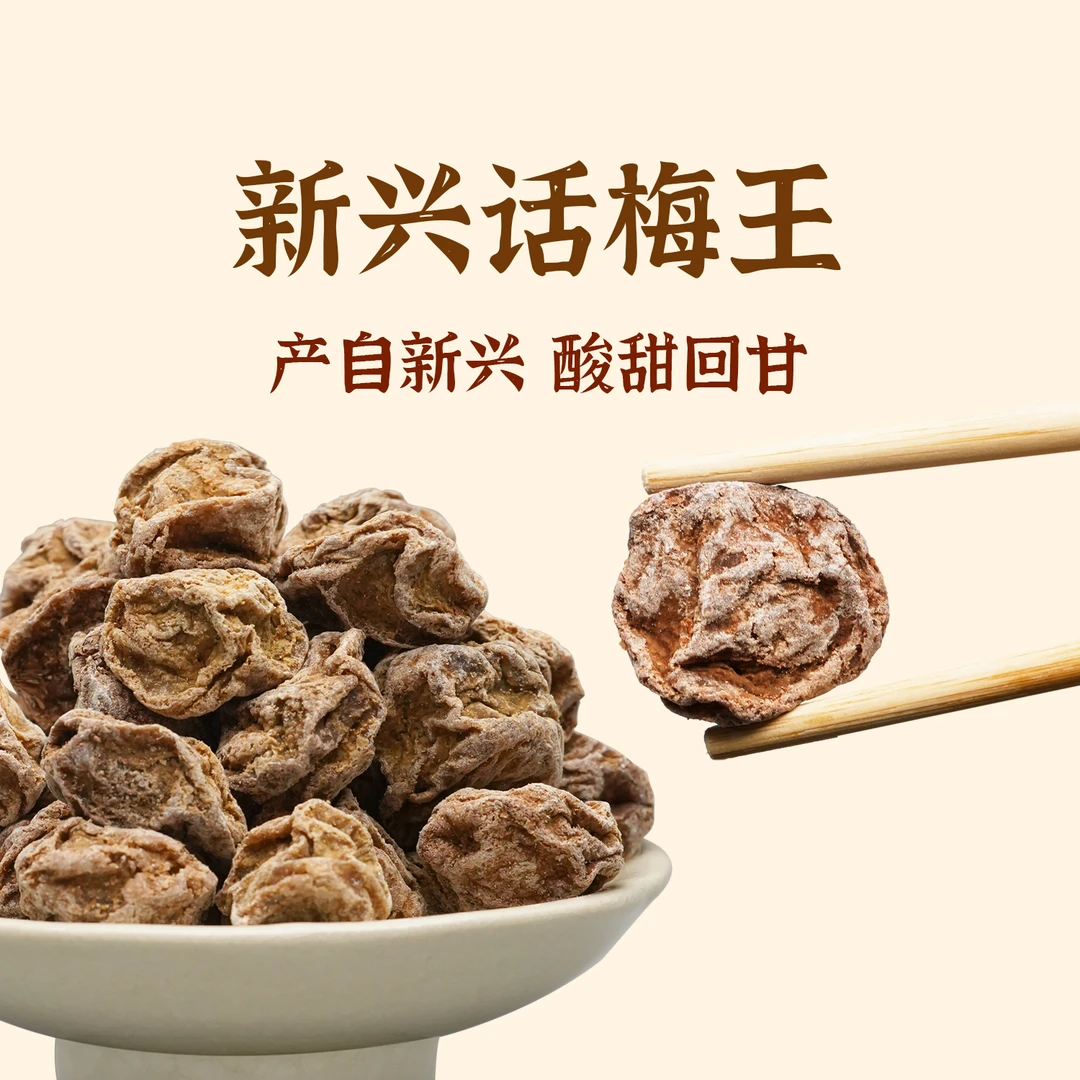【批发特价】正宗九制话梅王新兴话梅王酸甜孕妇新兴凉果特产袋装