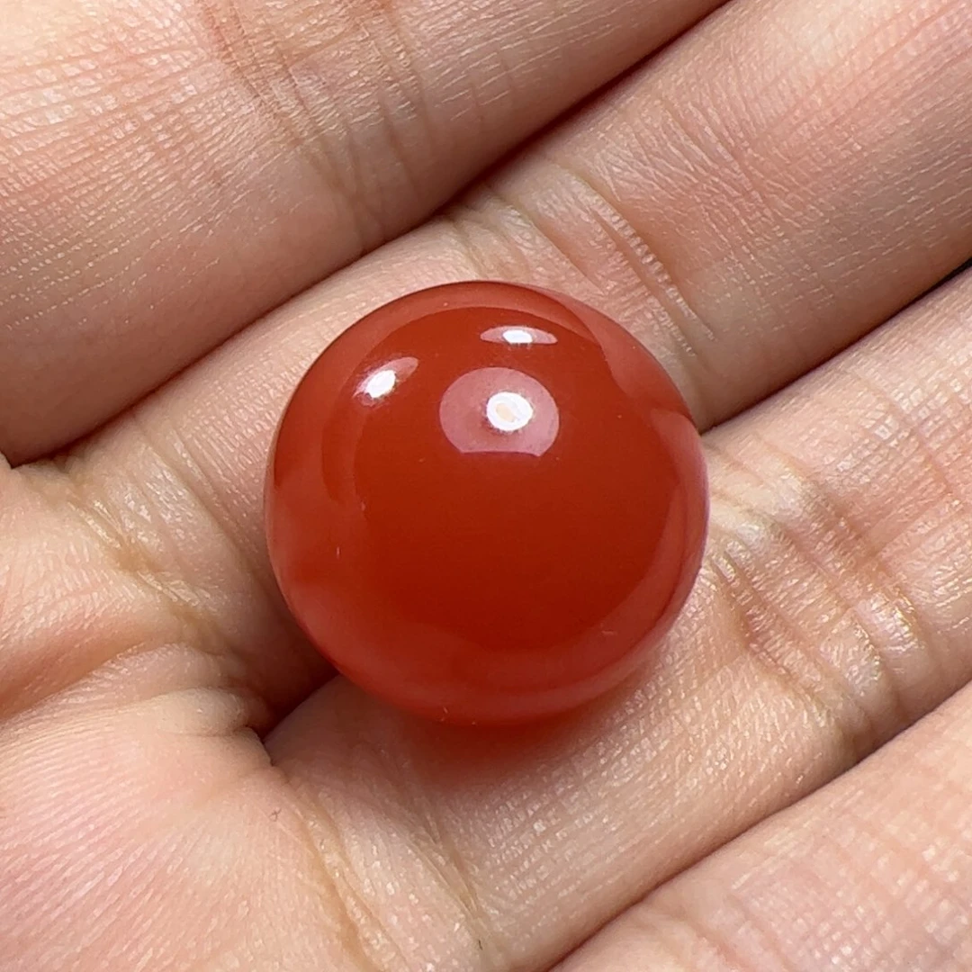 南红玛瑙珠子未镶嵌活*