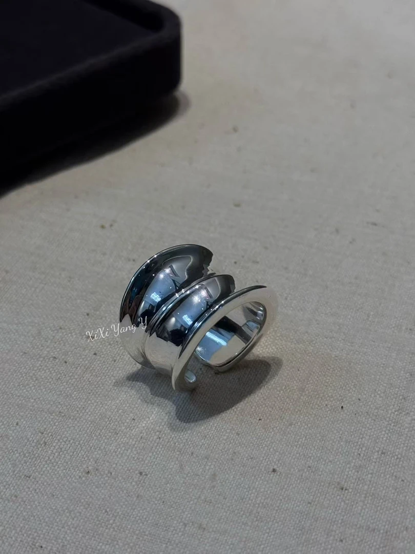 铜合金戒指 XiXi Yang Y .“极简”小众买手店设计师款简约戒指