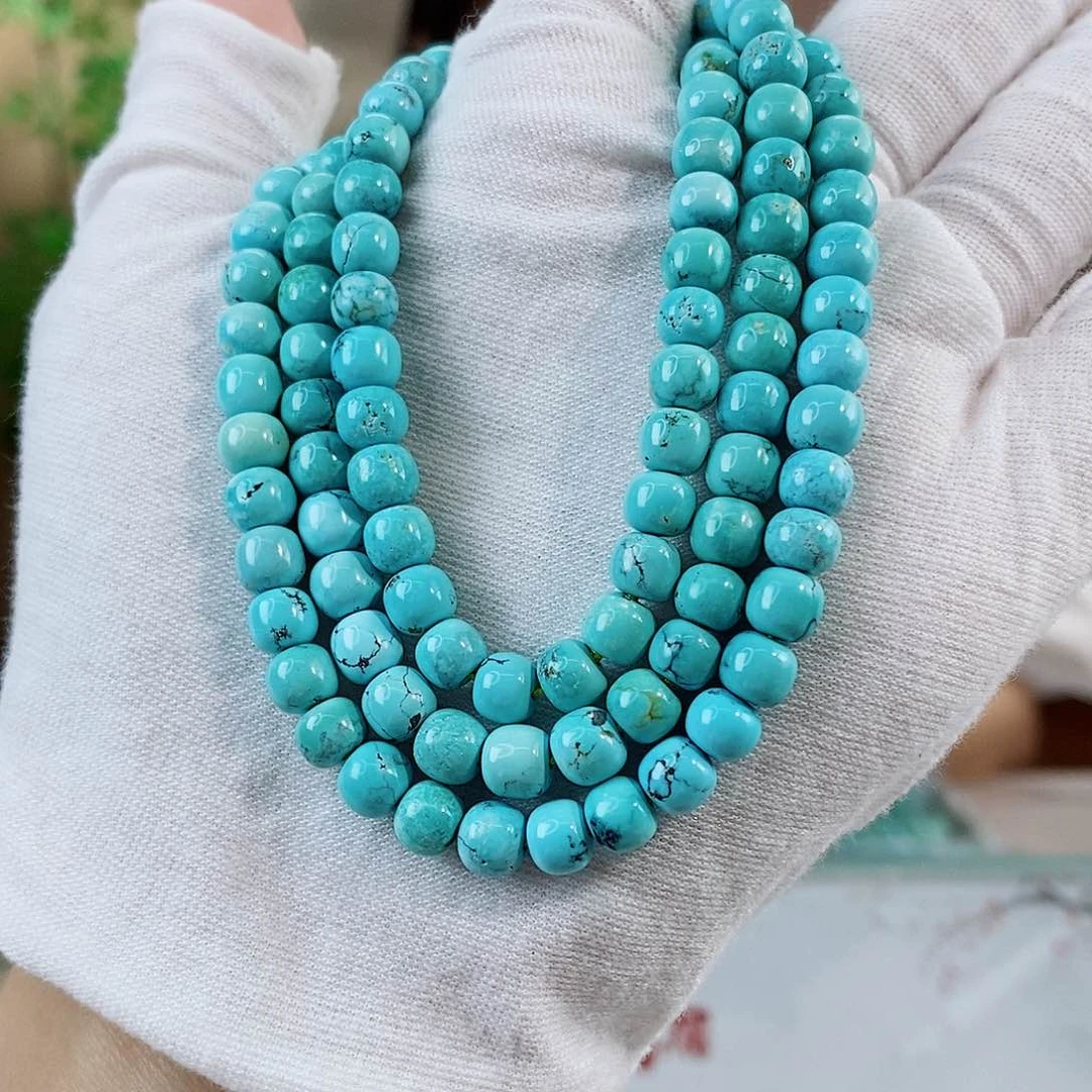 未镶嵌绿松石珠宝奇石