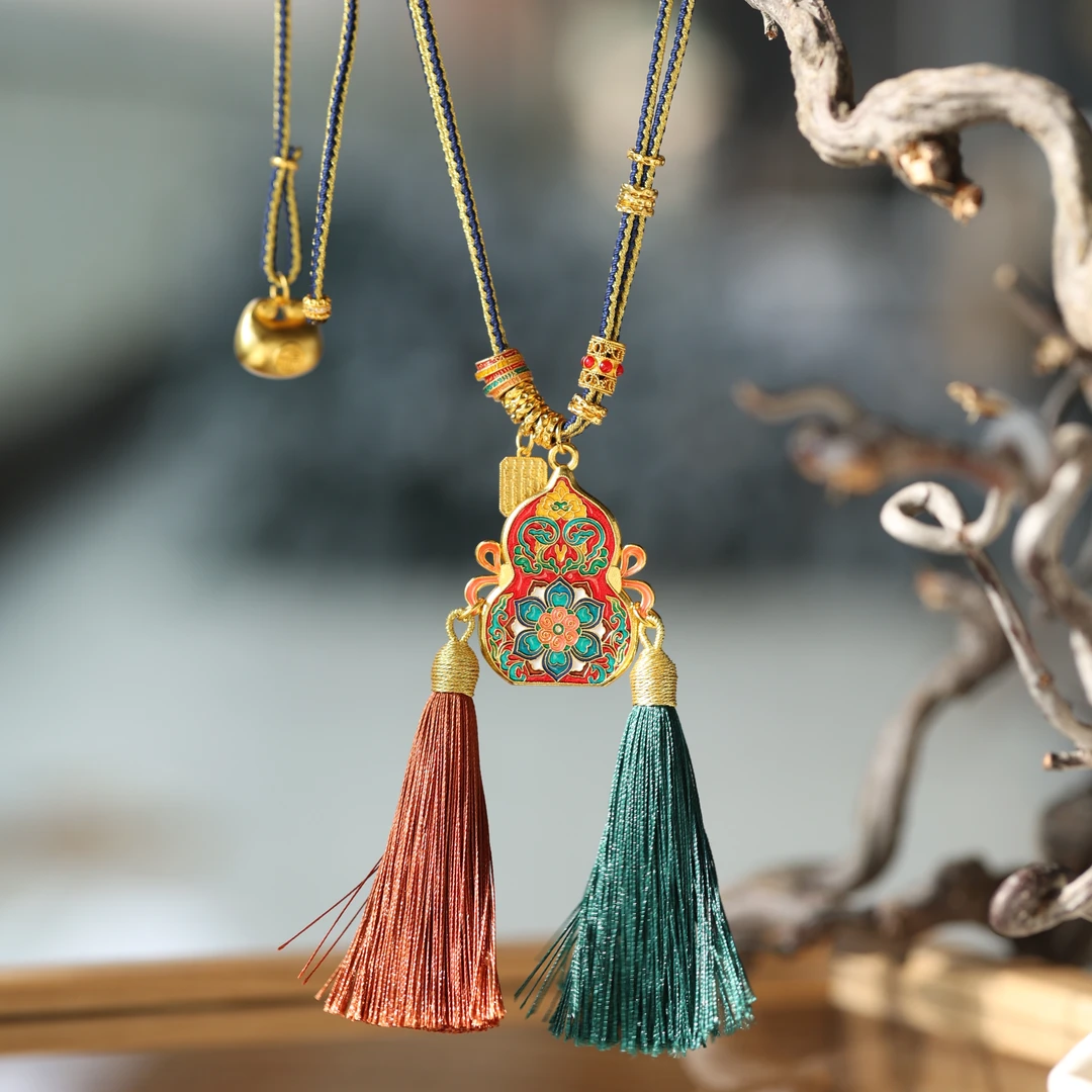 国风挂件葫芦中国风流苏挂饰【20010】