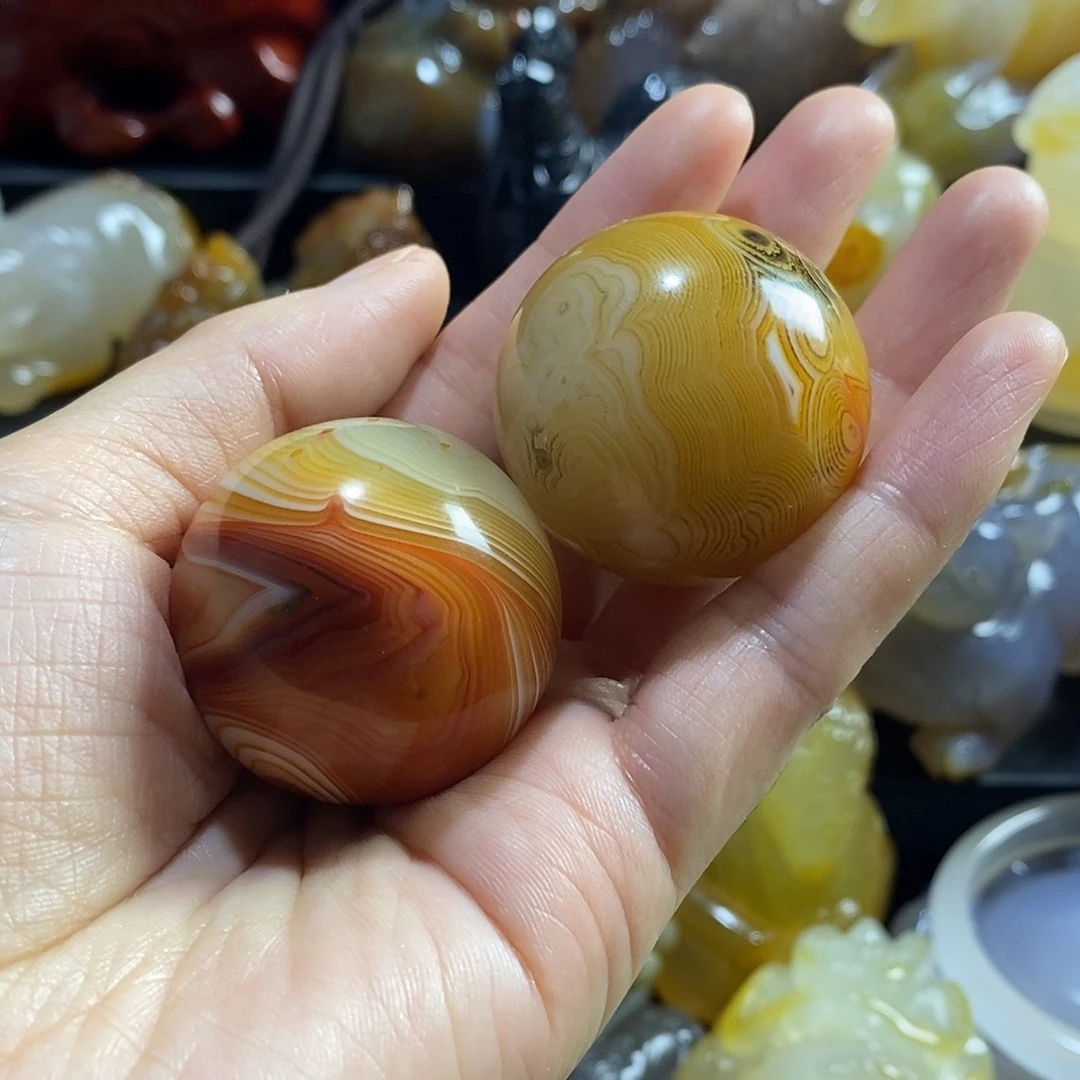 玛瑙/玉髓未镶嵌吊坠