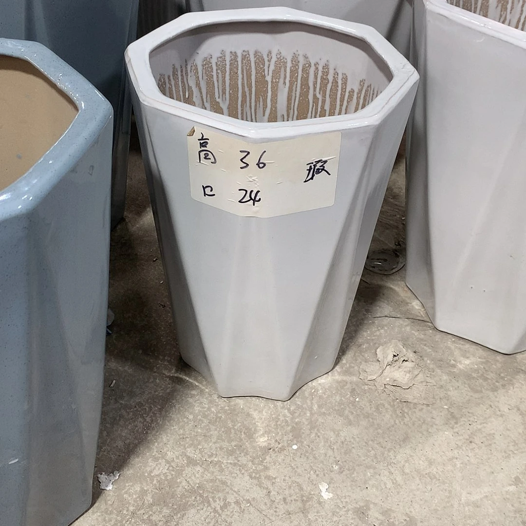 高温陶瓷花盆微瑕
