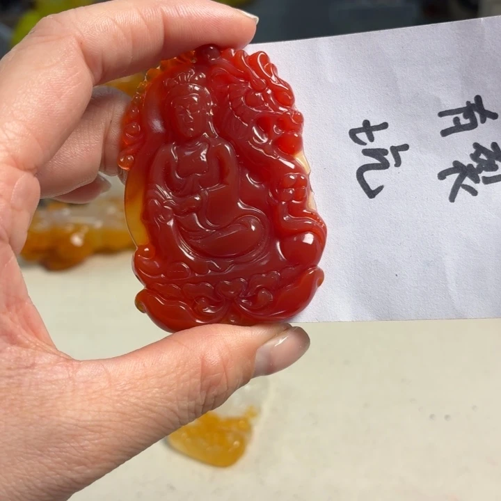 玛瑙/玉髓未镶嵌吊坠(不含链)