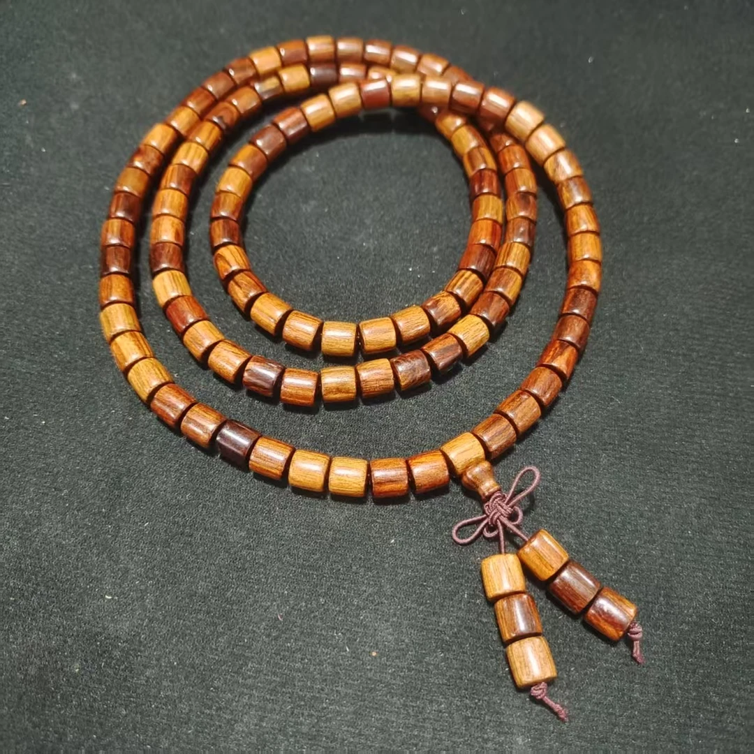 黑花梨长串项链-LQ735