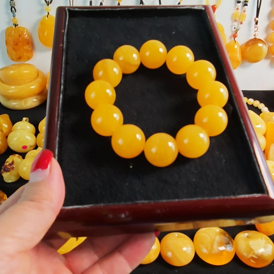 手串蜜蜡未镶嵌同料手串20十