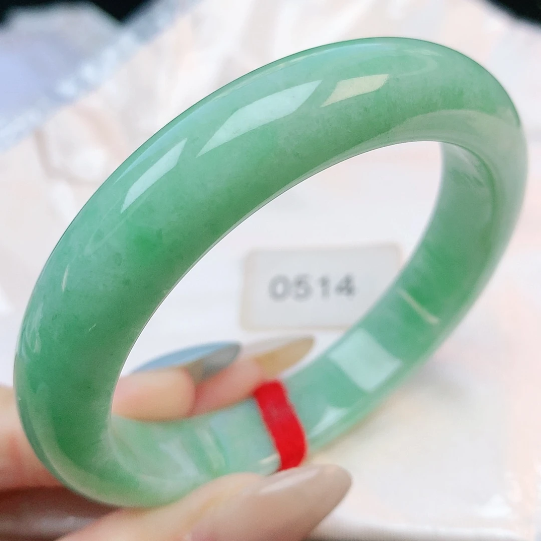 未镶嵌手镯翡翠55圈口880514