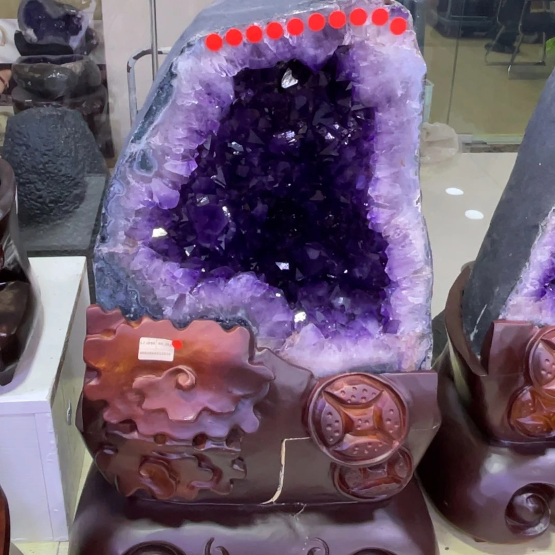 未镶嵌大型摆件（非配饰）紫晶