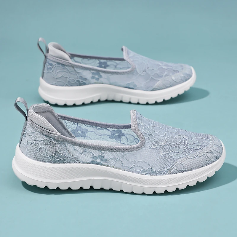 张凯丽运动鞋老人女鞋官方旗舰夏季防滑软底透气妈妈鞋运动健步鞋