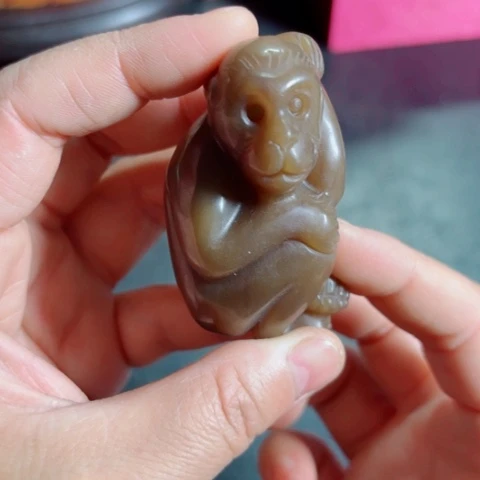 把件白玉菩提一个一个