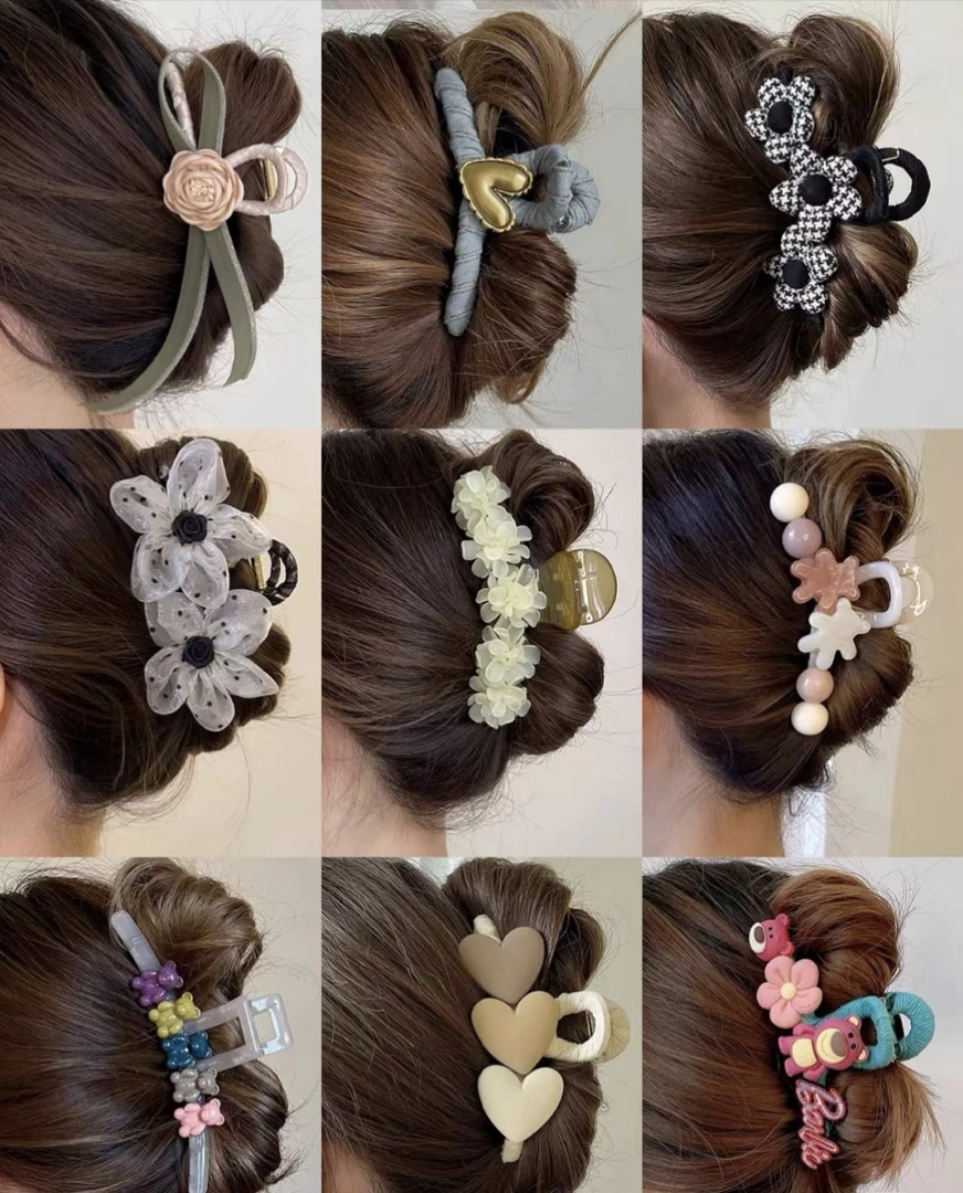 （妮妮）C001到C196气质百搭简约称斤发饰半斤