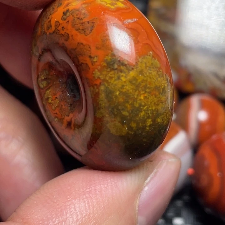 家***虎玛瑙/玉髓未镶嵌玛瑙