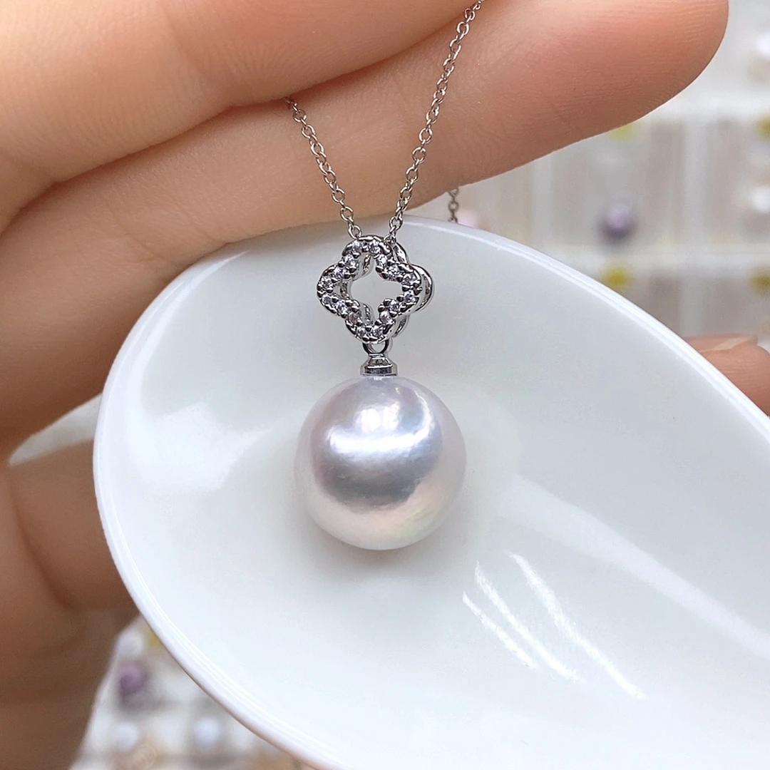 淡水珍珠合金颈饰