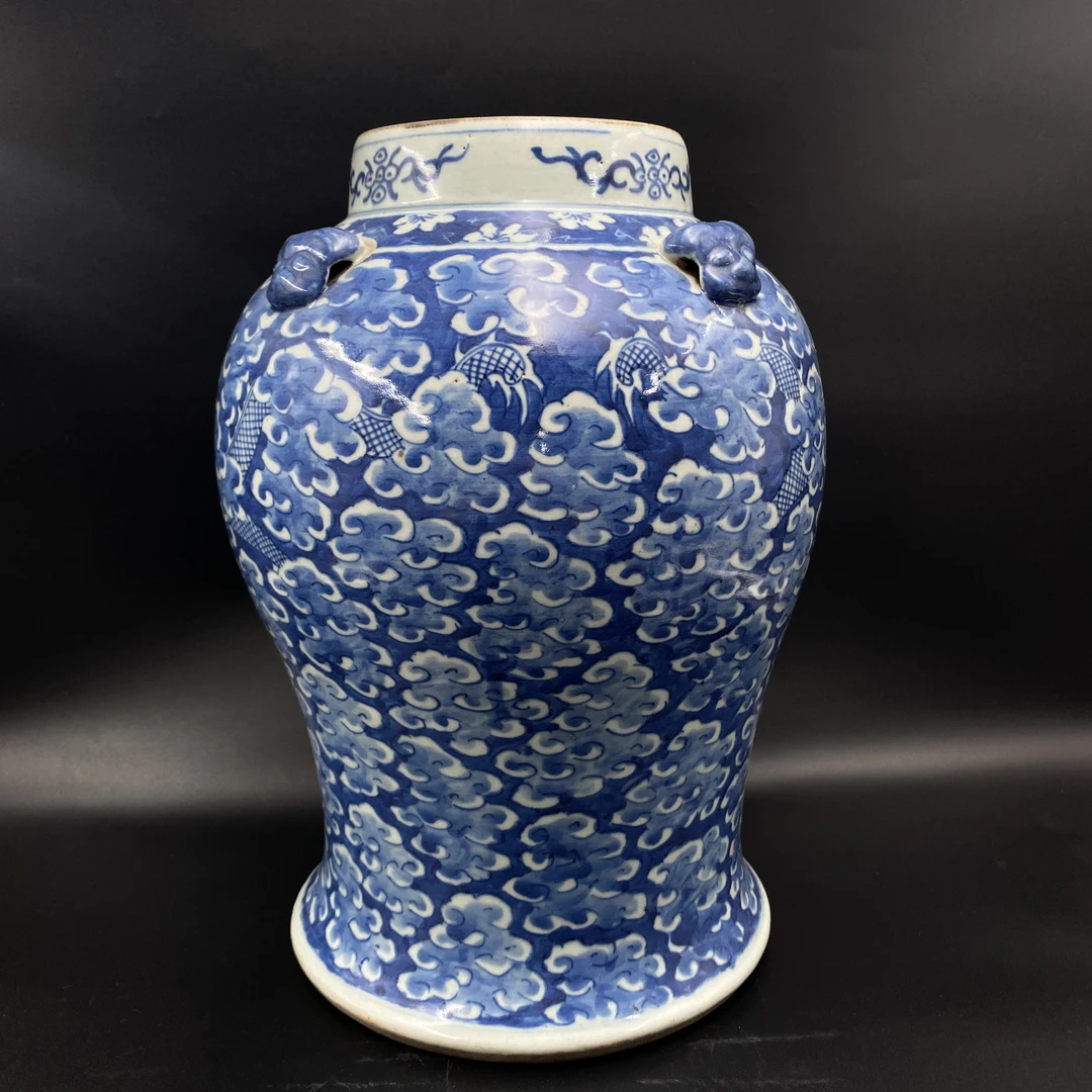 荣丰/道光青花罐(口沿小线)/20241202173