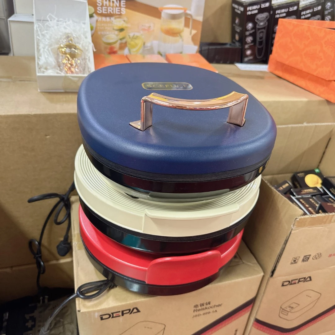 家用电饼铛款式颜色随机