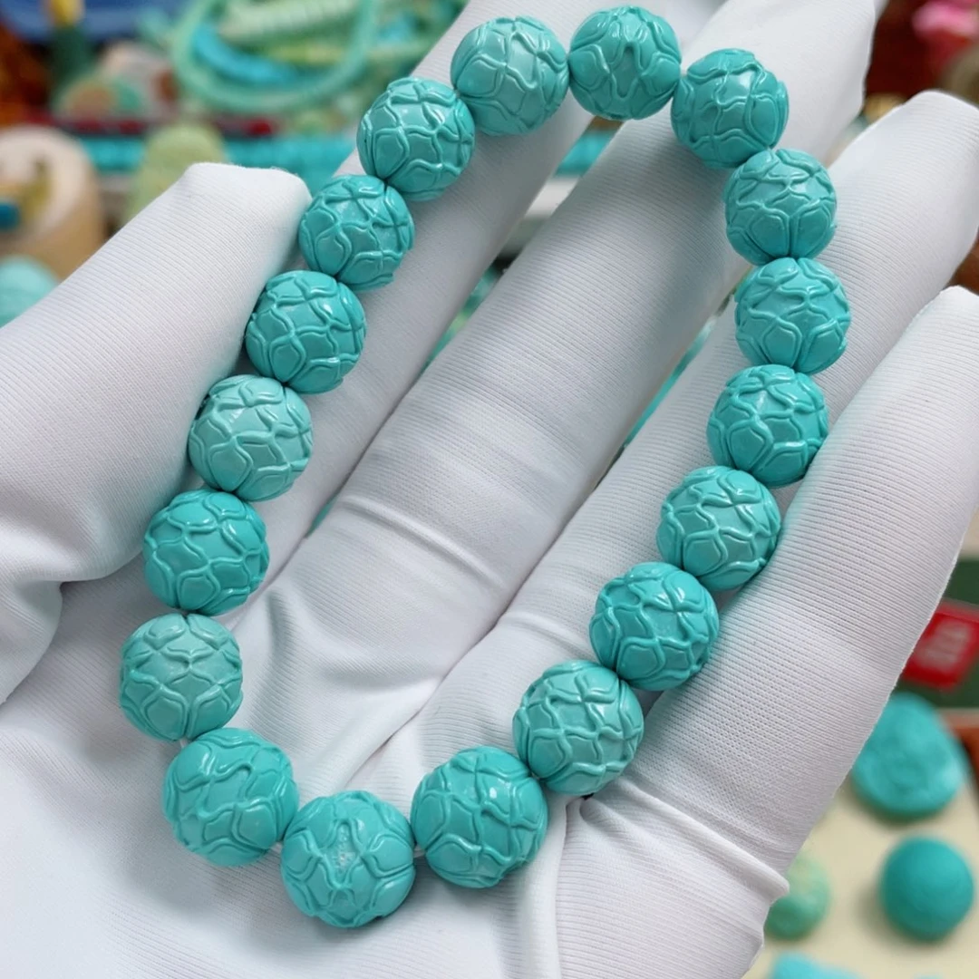 未镶嵌绿松石珠宝奇石