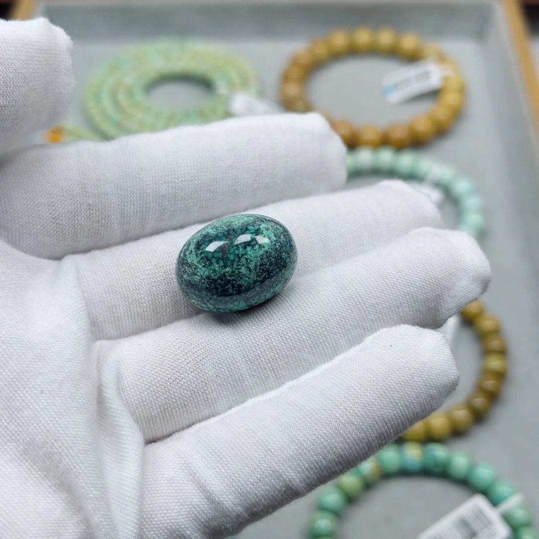 绿松石未镶嵌挂件