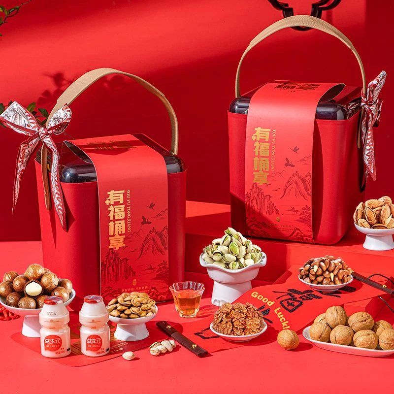 坚果礼盒批发年货食品炒货坚果干果零食大礼包礼品零食健康小吃