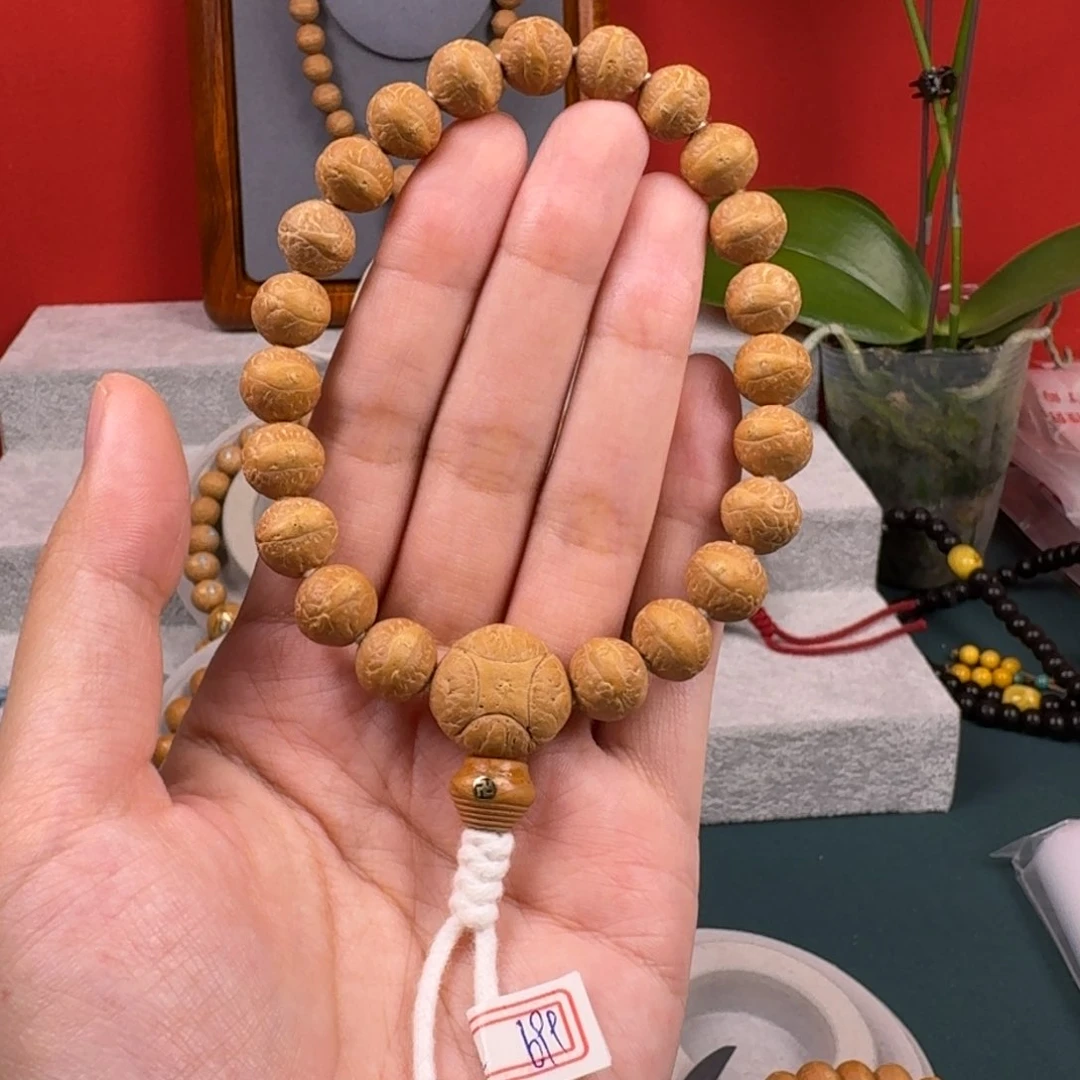 凤眼菩提手串C****n11左右素串精品