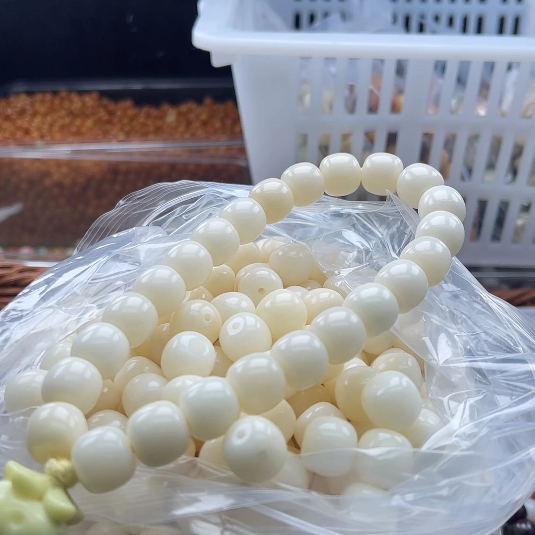 白玉菩提吊坠c13mm/50+10颗