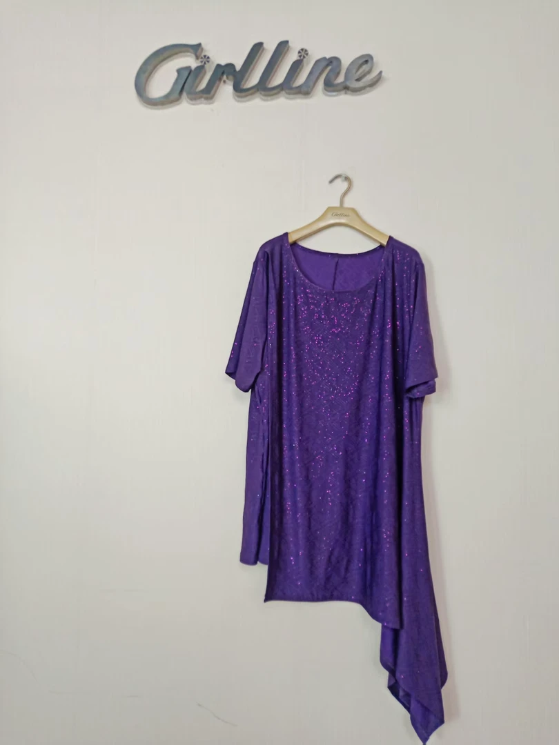 NS70T2532【纱丽】新款夏季时尚潮流圆领纱丽显瘦上衣