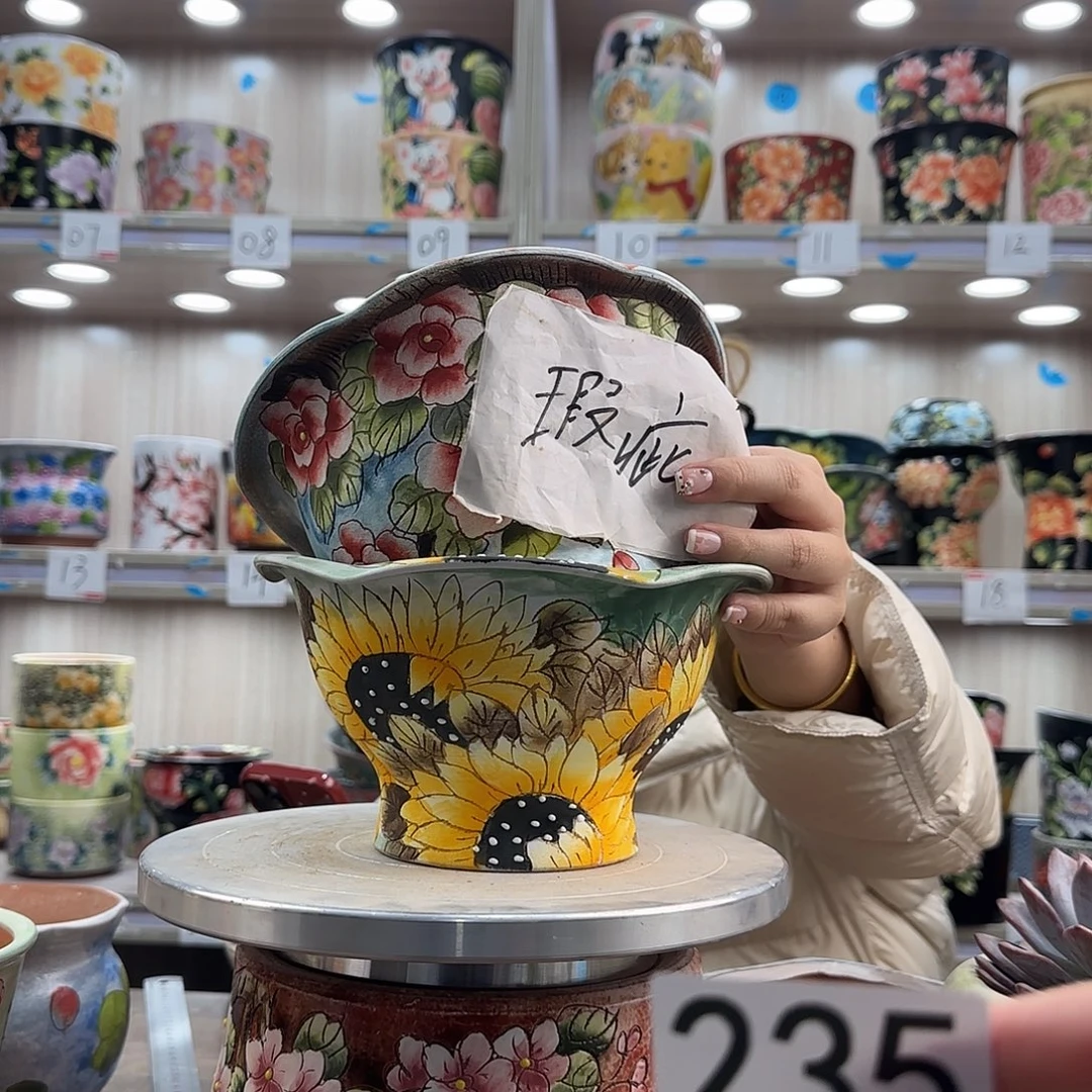 花盆紫砂瑕疵瑕疵235