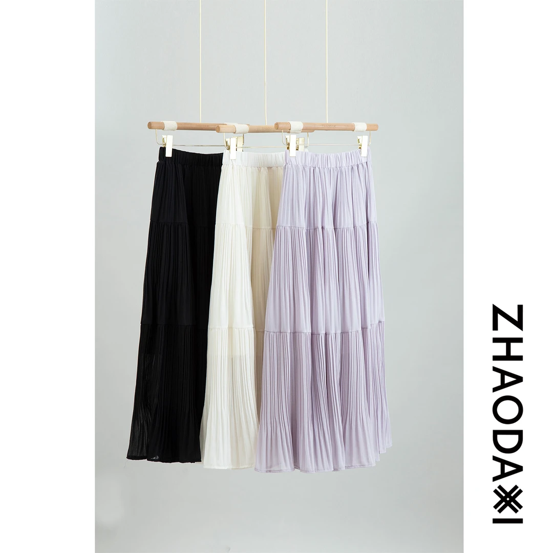 【赵大喜】仙女半裙｜松紧腰半裙轻盈飘逸A字/大摆量灵动半裙