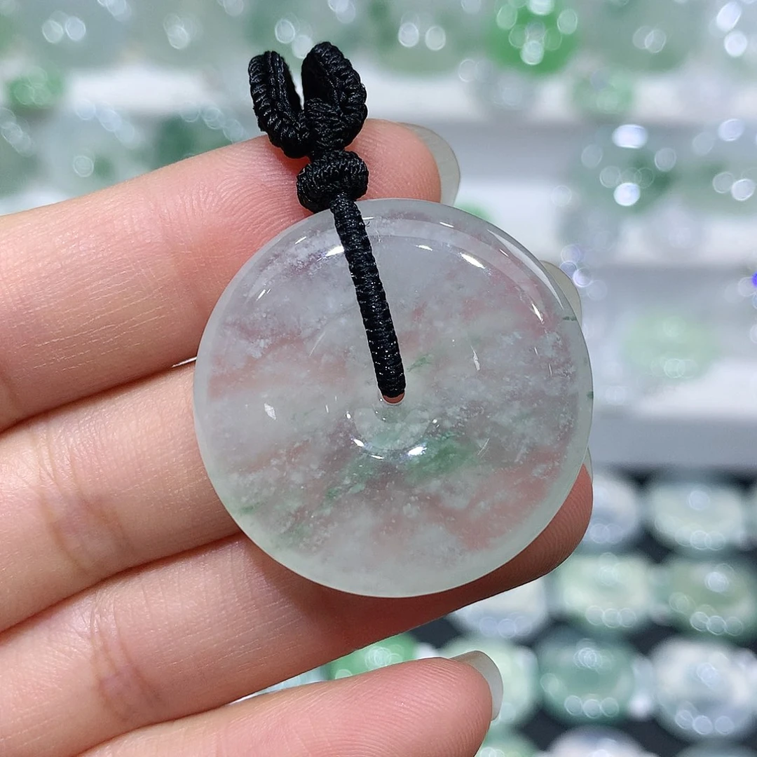 翡翠未镶嵌吊坠(不含链)莞**笑