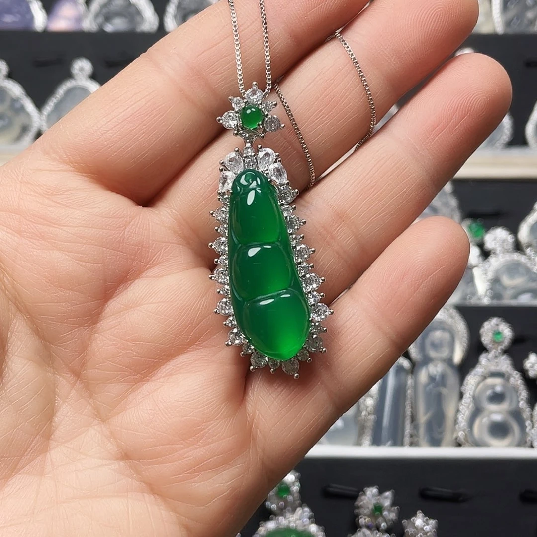 玛瑙/玉髓颈饰合金