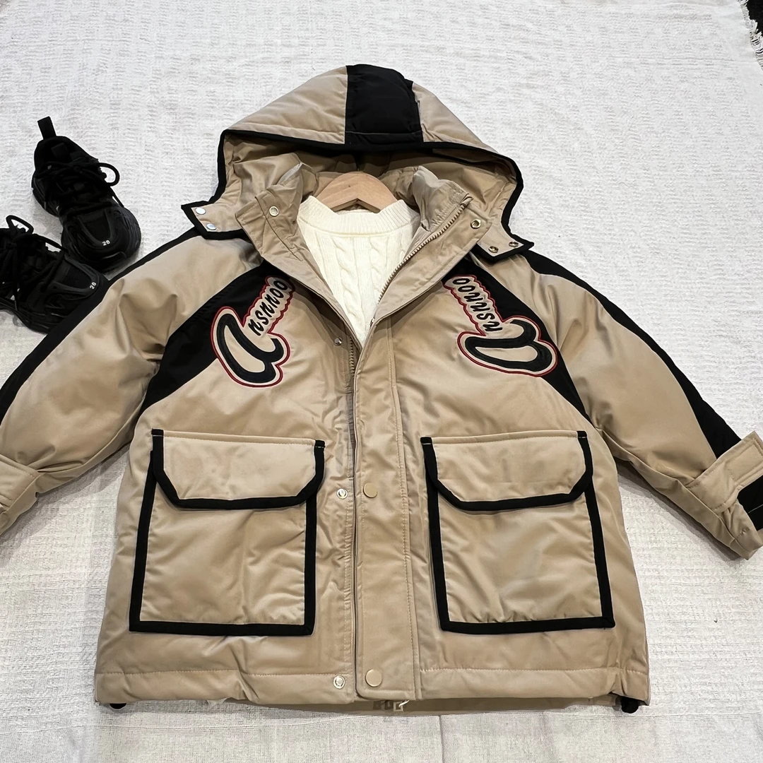 11899高端童装时尚百搭休闲时尚鸭外套A10-4-1