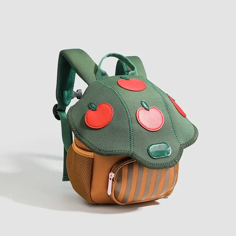 2025新款设计迷你可爱蘑菇小背包幼儿园流行萌宝系列儿童书包