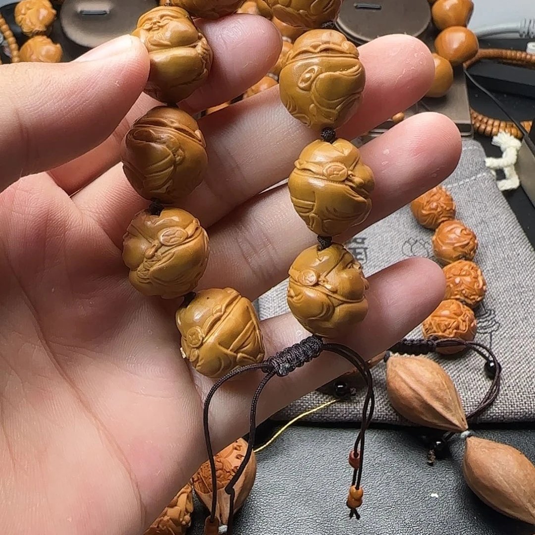 手串/手链橄榄核财神