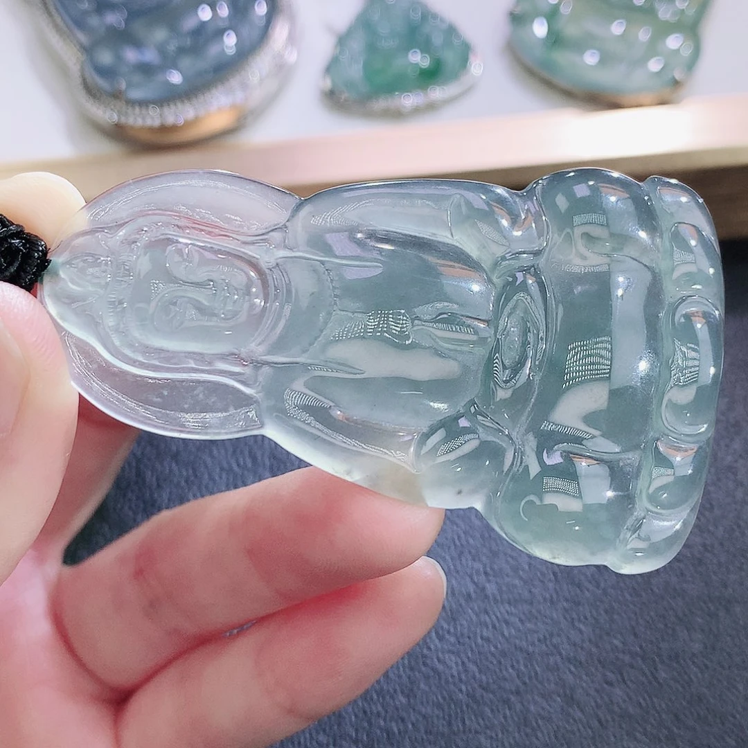 翡翠未镶嵌挂件翡翠