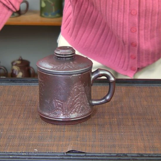 紫砂茶杯高货放漏