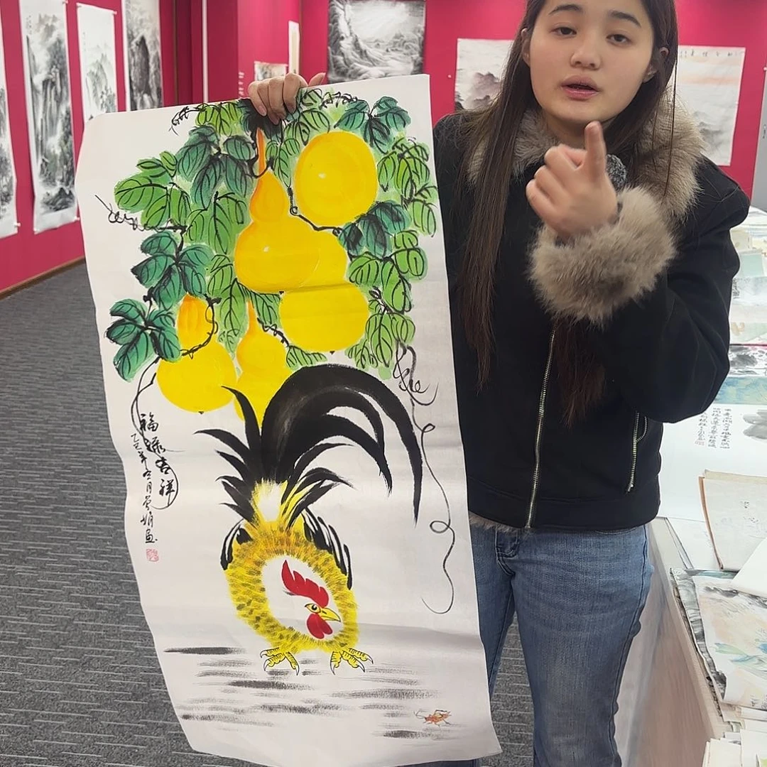 国画国画作品纯手绘