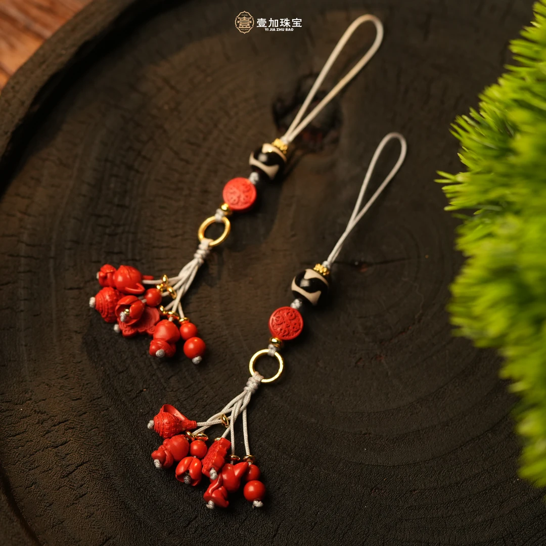 壹加师姐|手工设计牙牙玛瑙挂件多样性发一2300j
