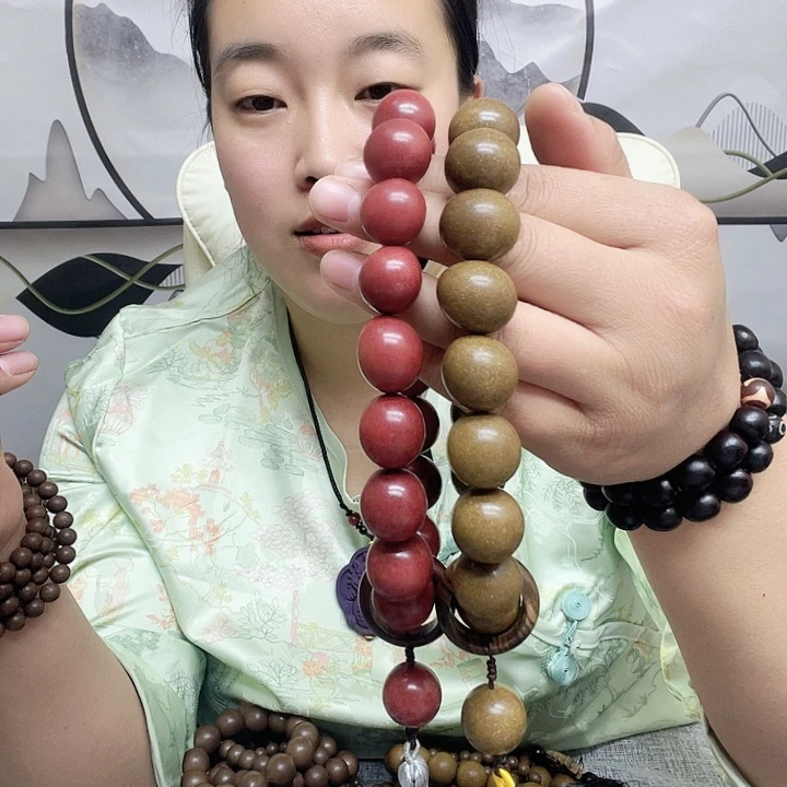 泥塑鹅梨1.8手持、红麝1.8手持