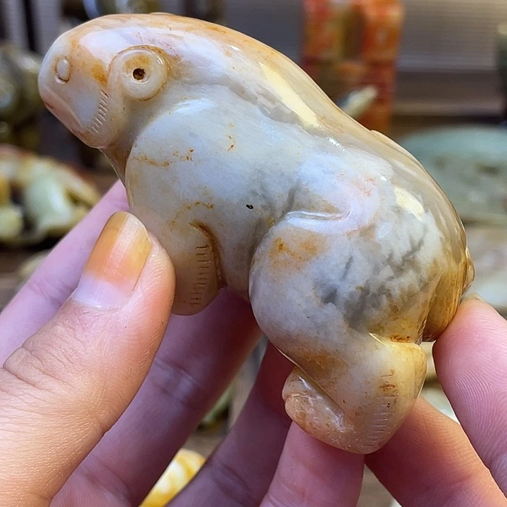 未镶嵌和田玉（糖玉）挂件