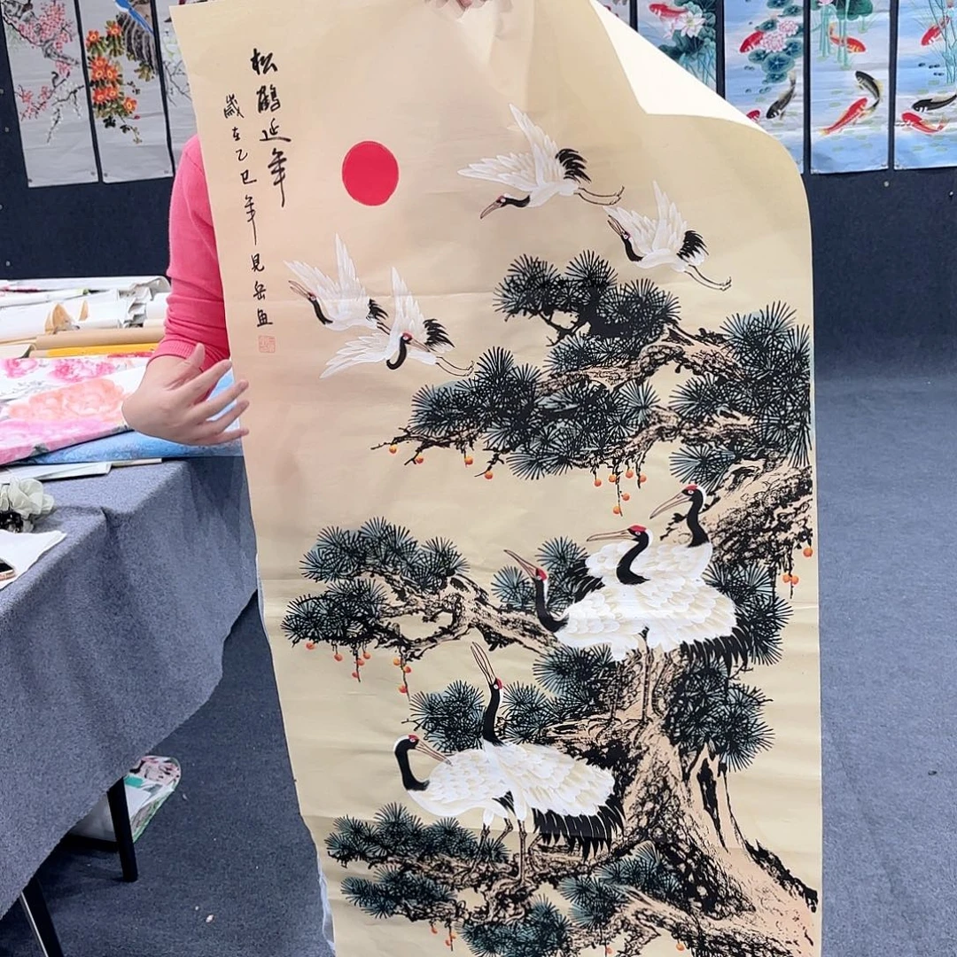 国画非常精美的一幅作品